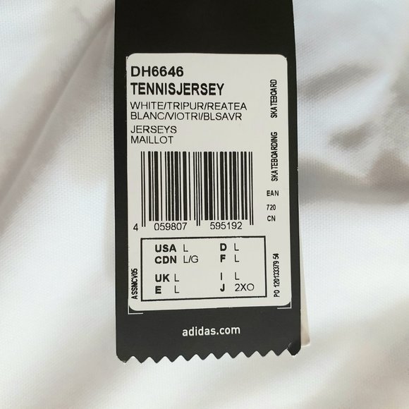 Adidas NWT Large Skateboarding Track Top in 90’s Color block - Picture 10 of 10